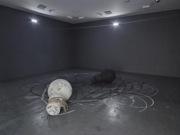 Robin Rhode, Robin Rhode at Lehmann Maupin, photo 3