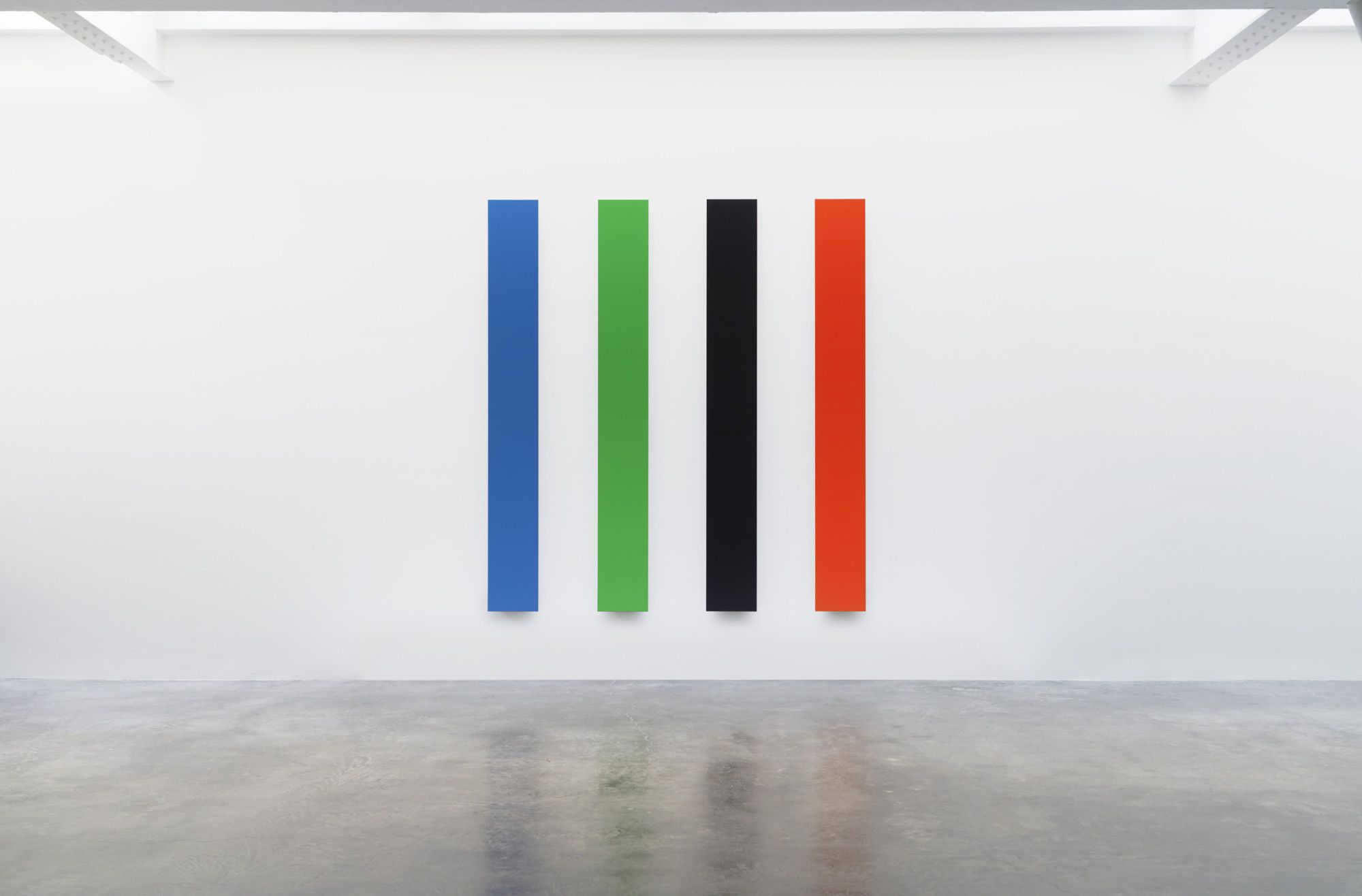 Ellsworth Kelly, Blue Green Black Red at Matthew Marks, photo 3